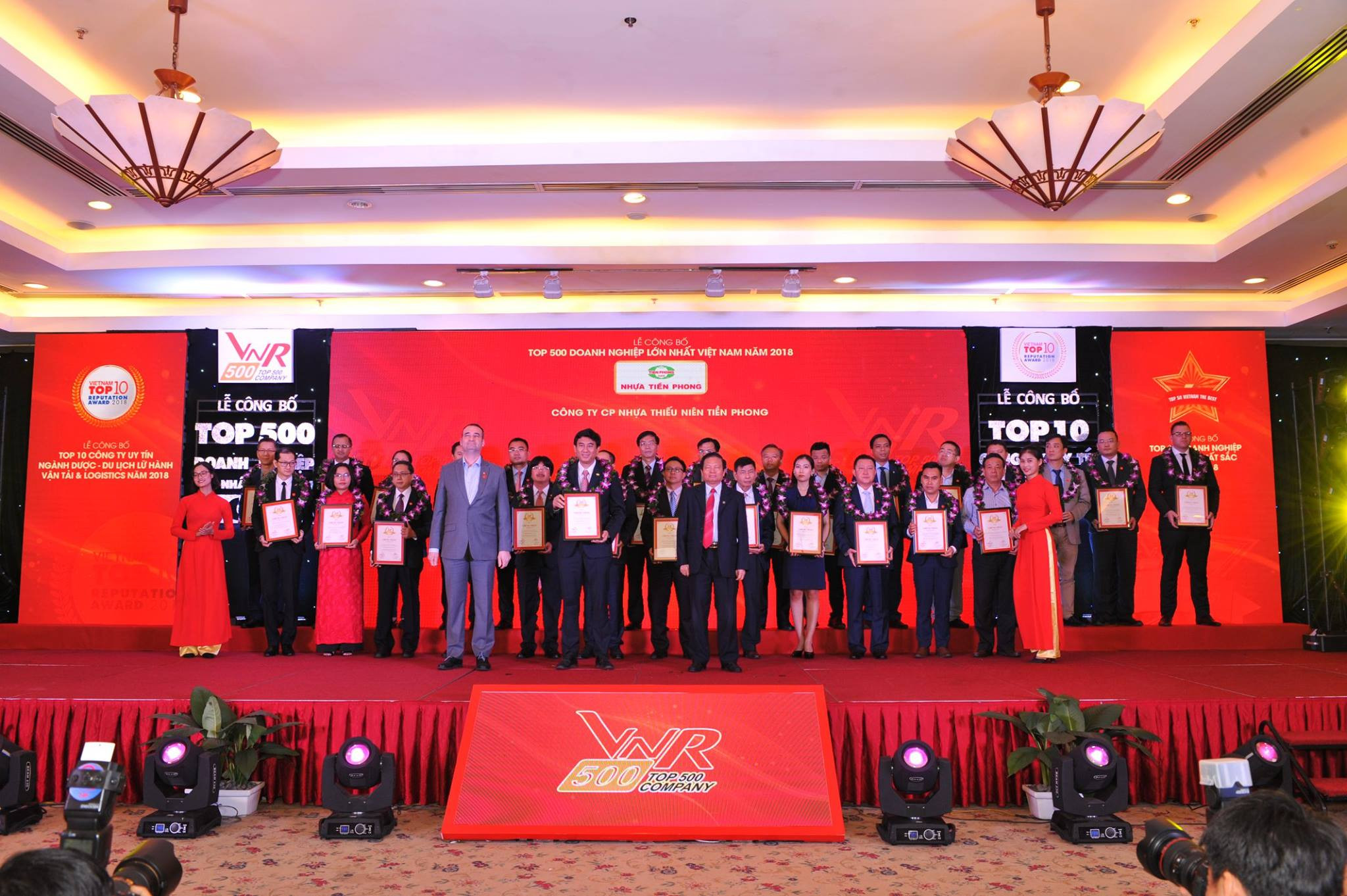 Nhựa Tiền Phong lọt Top 500 Doanh nghiệp lớn nhất Việt Nam 2018